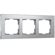 Фото товара Рамка на 3 поста Aluminium (алюминий) W0031706