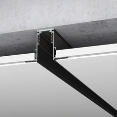 Фото товара Slim Magnetic Шинопровод встраиваемый черный 1м 85086/00
