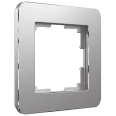 Изображение Рамка на 1 пост Platinum алюминий W0012606